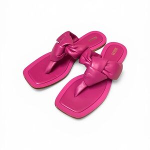 Anthropologie Maeve Puffy knotted Flats